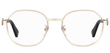 Premium Women Moschino Eyeglasses: MOS586 - Rose Gold - SpecSMART Eye Clinic (Front View)